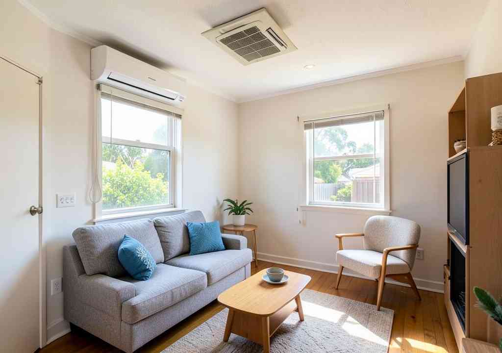 Evaporative cooling and air conditioning in Jacana