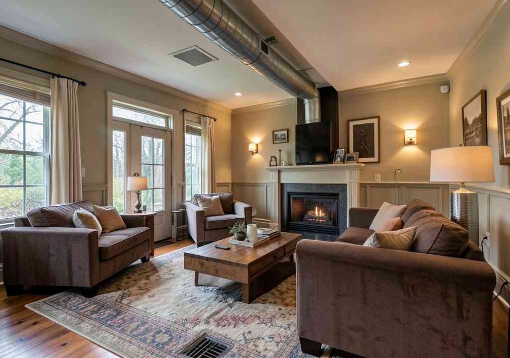 Ducted heating installation in Macleod