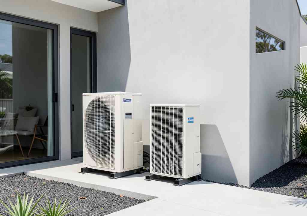 Reverse cycle heating and cooling in Ruthven